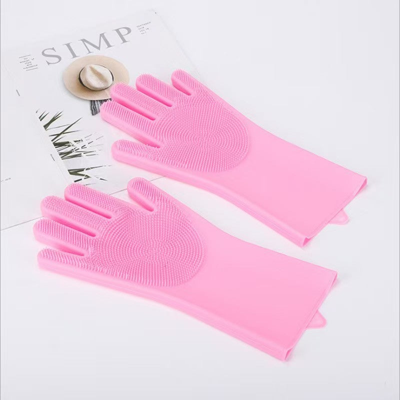 Pet Bath Massage Gloves